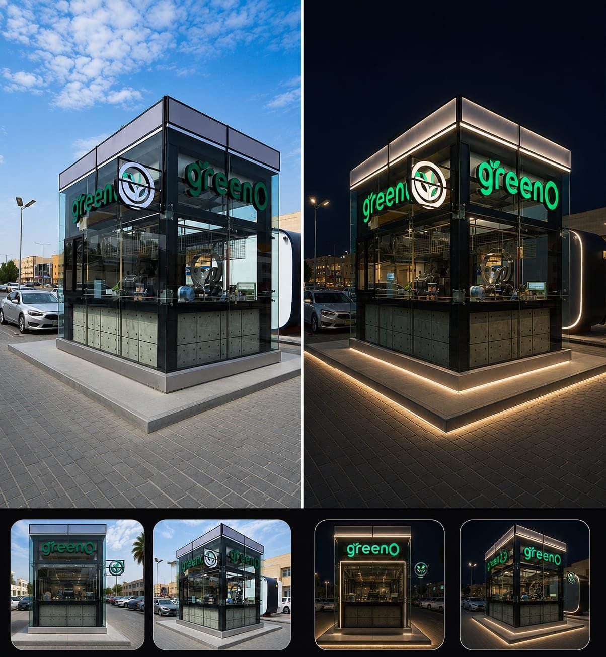 تصنيع كشك جرينو Greeno للعصائر – الرياض